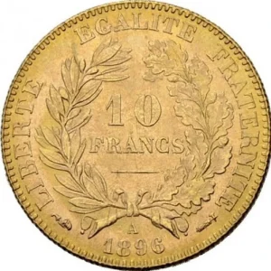 Gouden-munt-10-franc-Francais